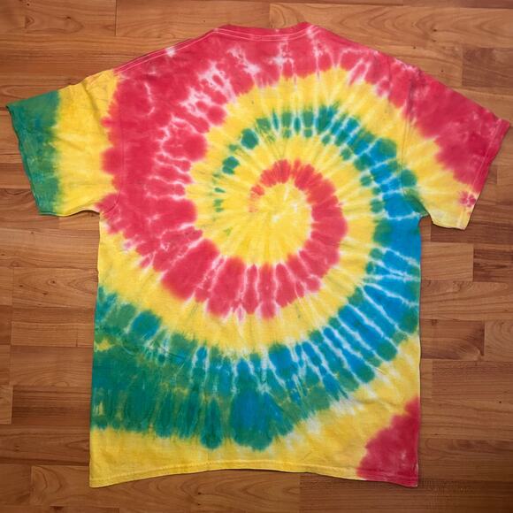 Cheech & Chong Buds Tie Dye Retro Vintage Comedy Classic T-Shirt Medium - Picture 4 of 4